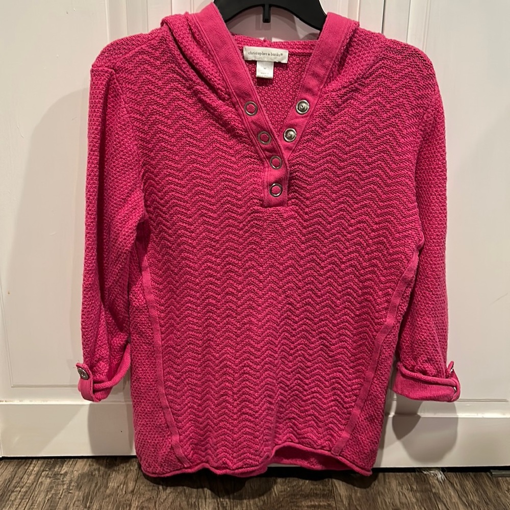 Christopher & Banks sweater hoodie